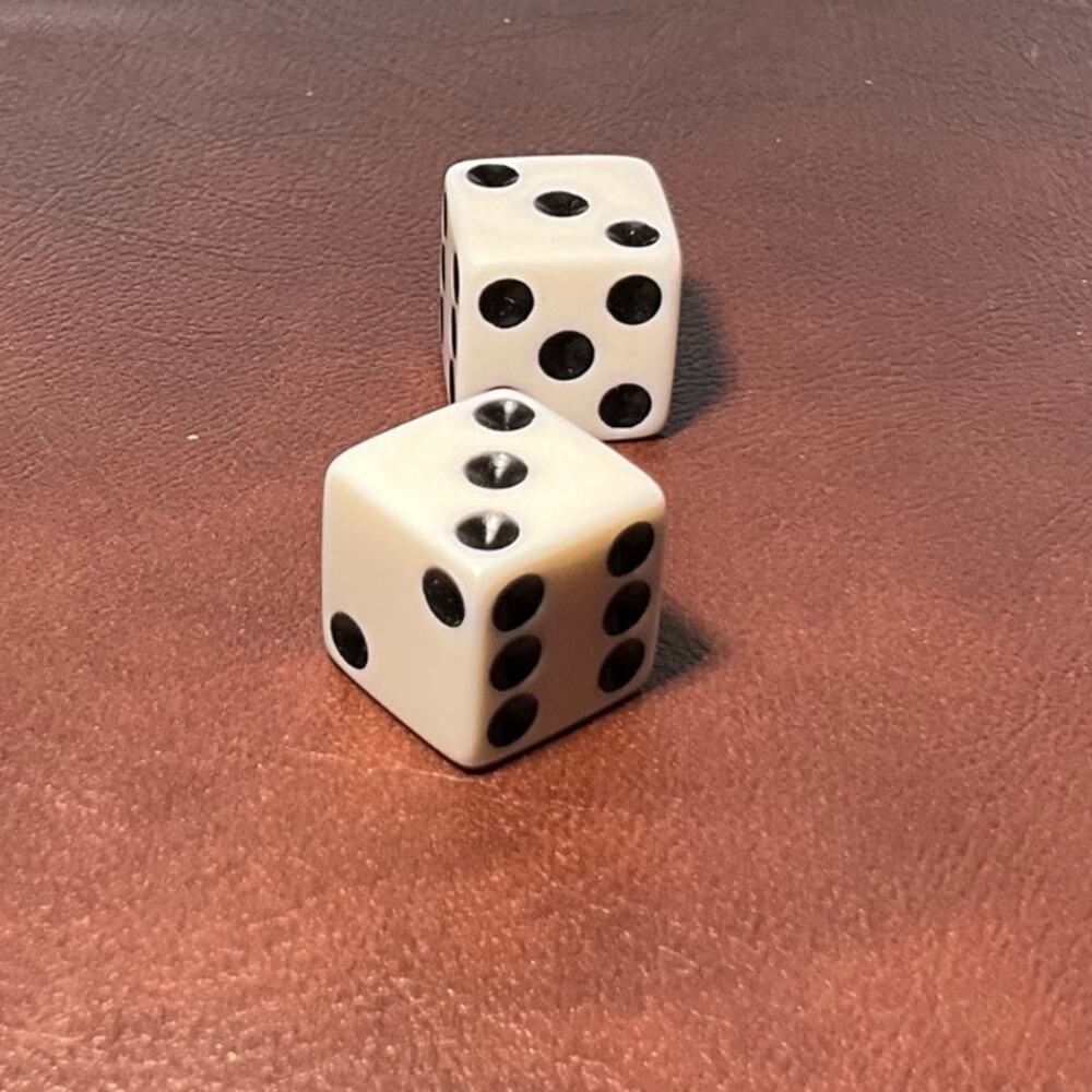 Board Game Replacement Dice (pair)